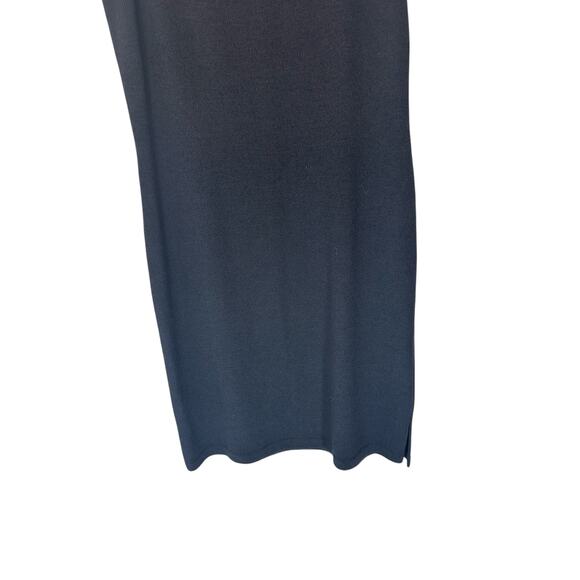 St. John Black Santana Knit Sleeveless Work Office Career Sweater Dress Size 8‎ - Picture 4 of 10